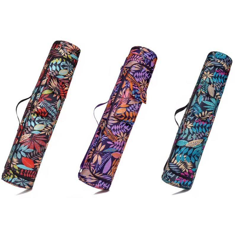 Pilates Yoga Mat - 新しいフィットネスプリントヨガバッグ、ヨガマットバッグ、スポーツマットバッグ、ピラティス マットバックパック、ダンスフィットネスマットカバー、スポーツバックパック