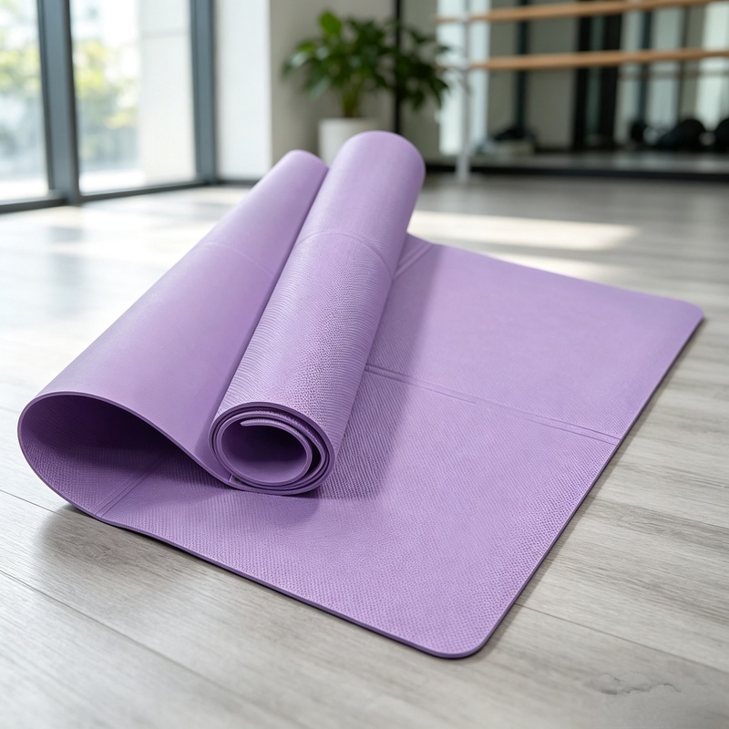 Pilates Yoga Mat - 厚さ4mmの滑り止め加工を施したヨガマット。持ち運び可能なクッションで、ピラティスや自宅でのジムトレーニング、女性向けの屋内フィットネスに最適。