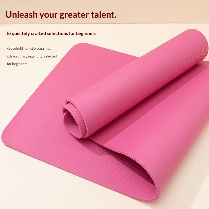 特厚滑り止めヨガマット、衝撃吸収、幅広ピラティスフィットネス - Pilates Yoga Mat のレビューと価格
