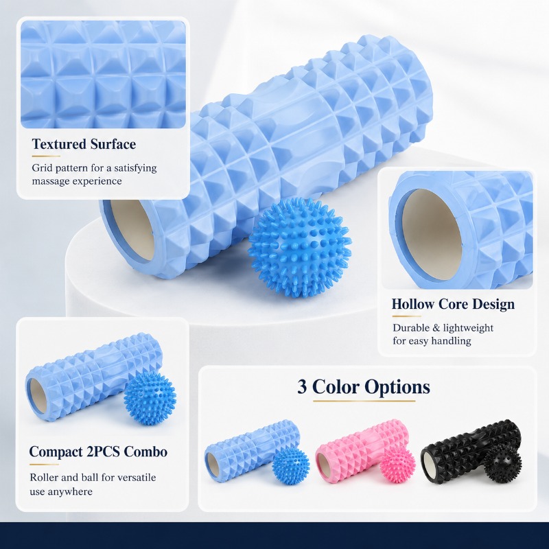2個入り全身マッサージセット フォームローラー アキュプレッ - Acupressure Ball Set のレビューと価格