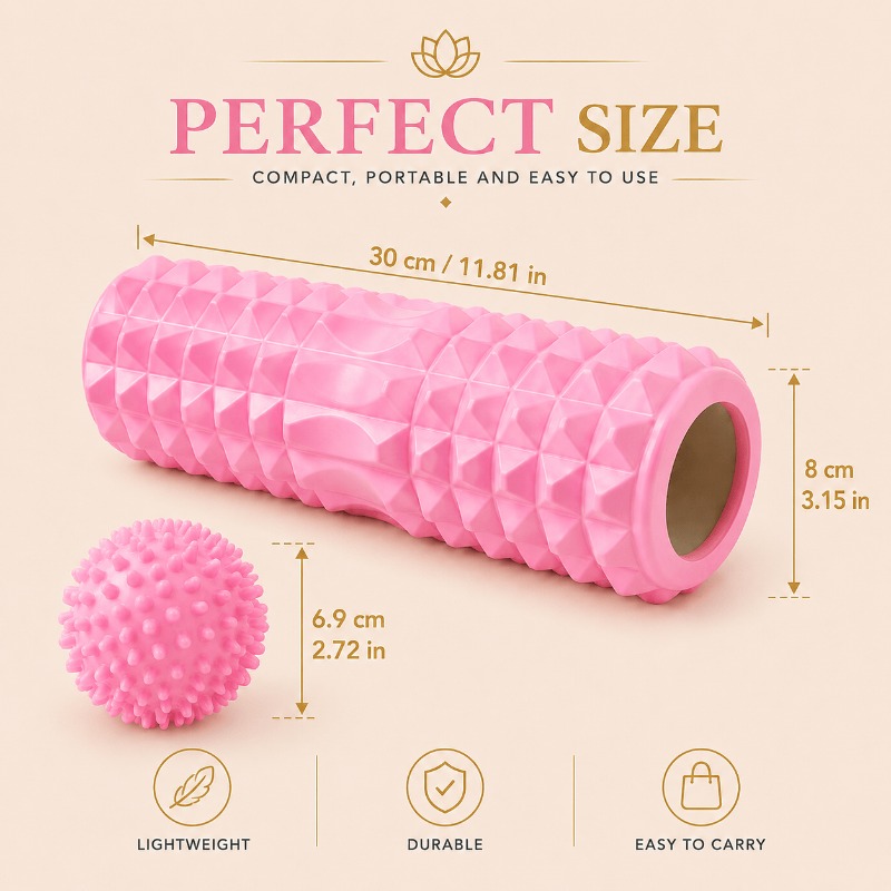 2個入り全身マッサージセット フォームローラー アキュプレッ - Acupressure Ball Set のレビューと価格