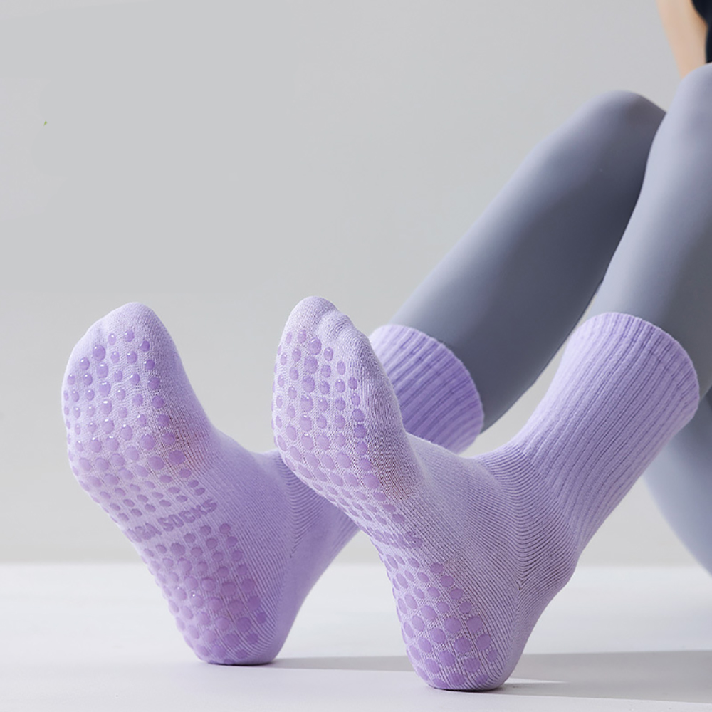 高品質レディースヨガソックス カラフルトレンドスポーツソック - Pilates & Yoga Elastic Band のレビューと価格