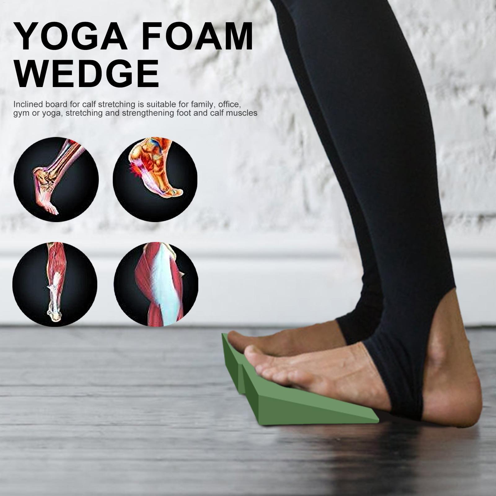 ヨガウェッジブロック EVAフォーム ヨガウェッジ ストレッ - Pilates Yoga Block のレビューと価格