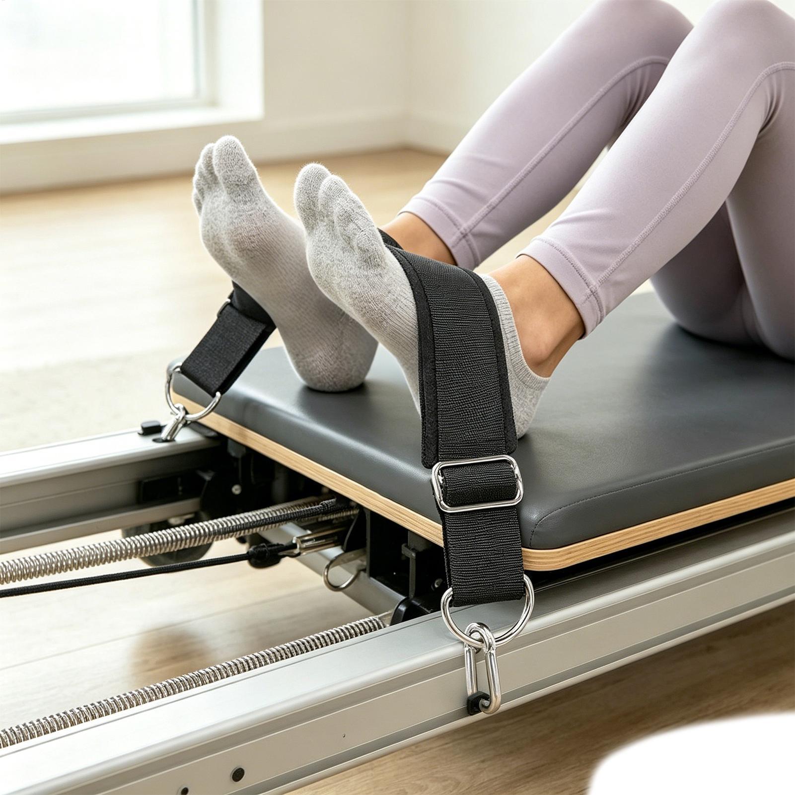 ピラティスフットストラップ厚みのある調節可能な滑り止め高耐久 - Pilates Yoga And Gym のレビューと価格
