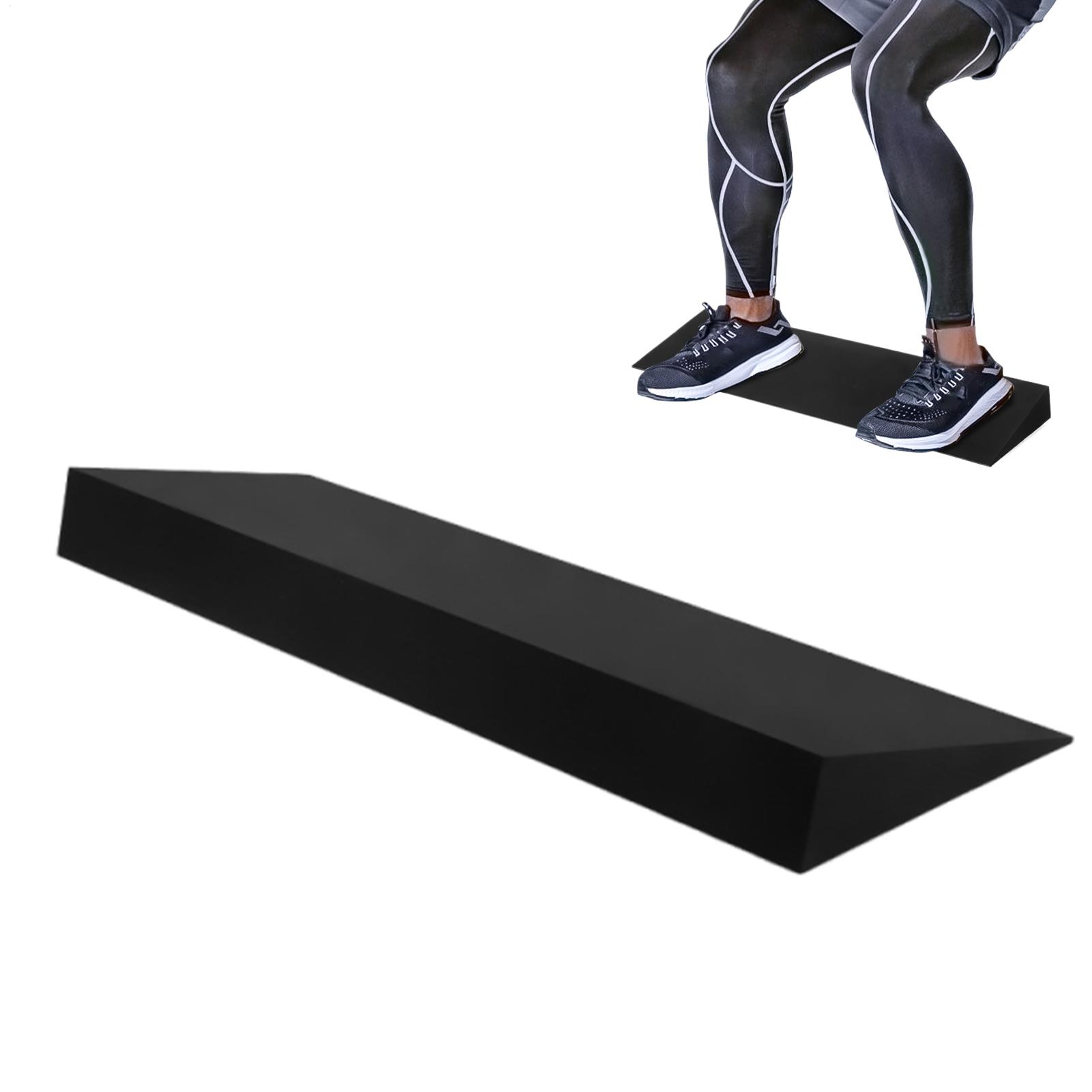 スクワットウェッジブロック カーフストレッチャー 膝パッド  - Pilates Yoga Block のレビューと価格