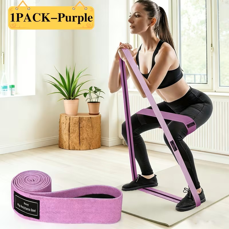 布製のレッグ＆ヒップ用エクササイズバンド。ヨガ、ピラティス、 - Pilates Yoga Home Workout のレビューと価格