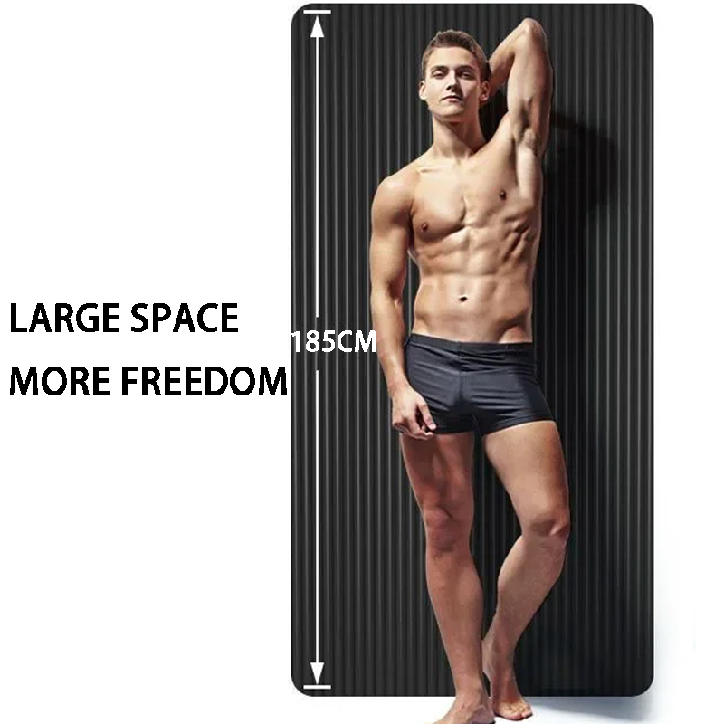 男性と女性のための滑り止めヨガマット,極厚,15mm,柔らか - Pilates Yoga Mat のレビューと価格