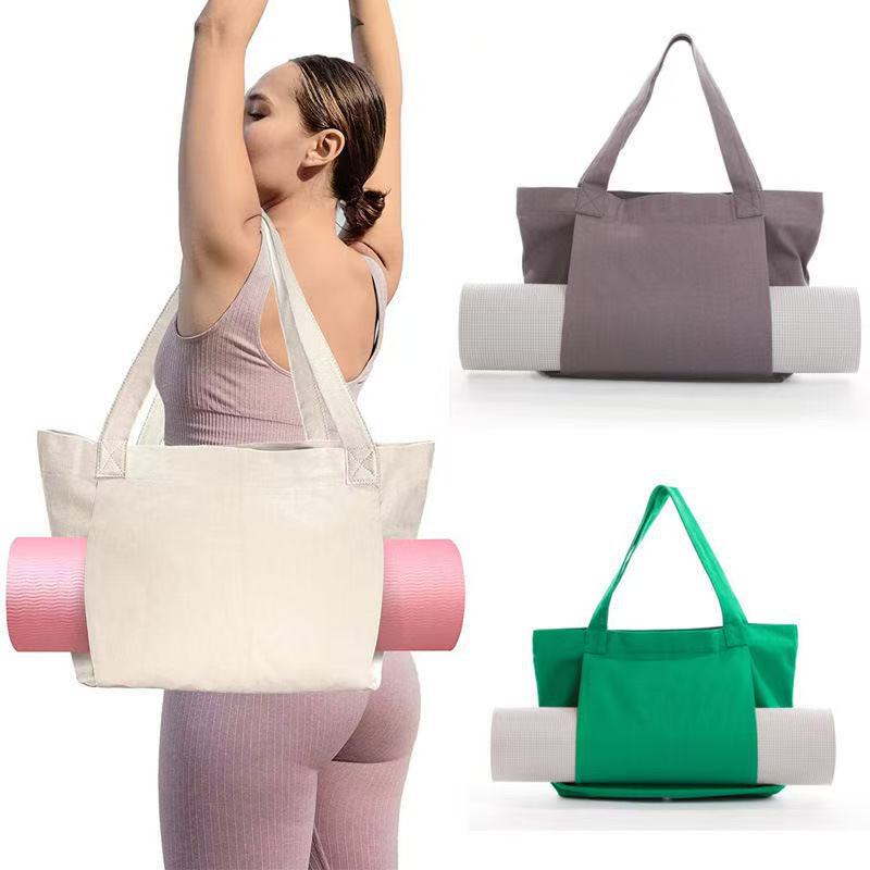 1pc ヨガバッグヨガマット収納トート大容量ポータブルキャン - Pilates Yoga Mat のレビューと価格