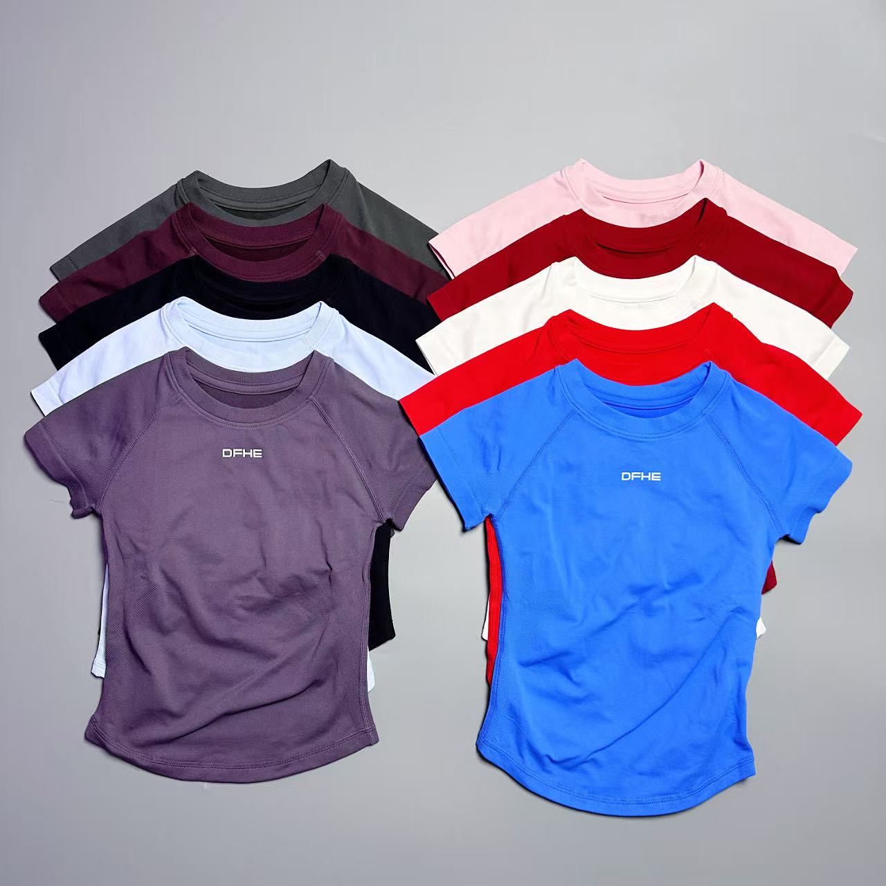DF レディース 通気性スポーツTシャツ 半袖 ラウンドネッ - Pilates Yoga Top のレビューと価格