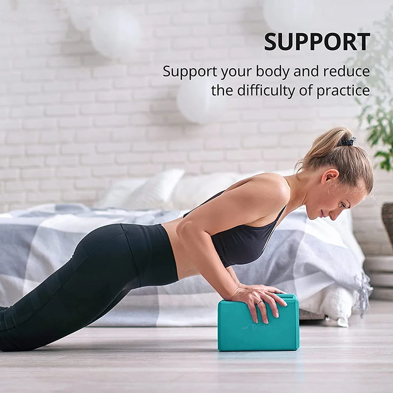 ヨガビルディングブロックキューブ ピラティスブリック 補強マ - Pilates Yoga Block のレビューと価格